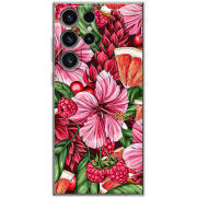 Чехол BoxFace Samsung Galaxy S24 Ultra Tropical Flowers