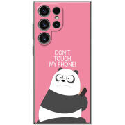 Чехол BoxFace Samsung Galaxy S24 Ultra Dont Touch My Phone Panda