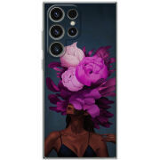 Чехол BoxFace Samsung Galaxy S24 Ultra Exquisite Purple Flowers