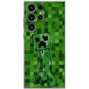 Чехол BoxFace Samsung Galaxy S24 Ultra Minecraft Creeper