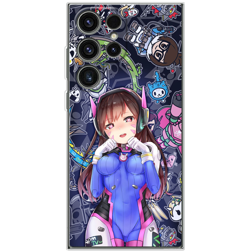 Чехол BoxFace Samsung Galaxy S24 Ultra Overwatch D.VA