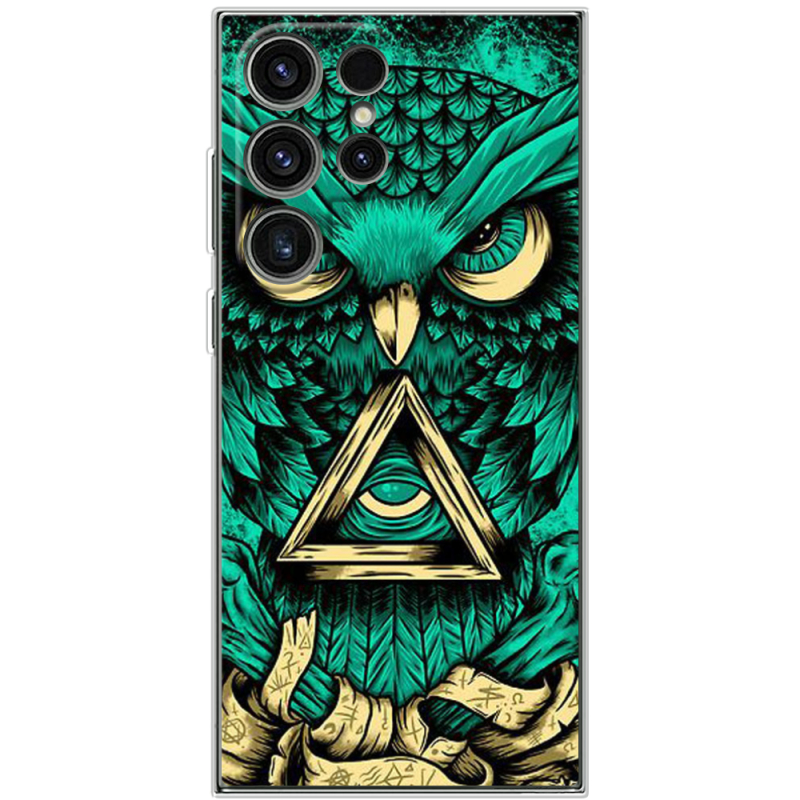 Чехол BoxFace Samsung Galaxy S24 Ultra Masonic Owl