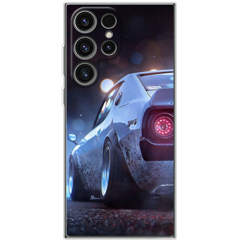 Чехол BoxFace Samsung Galaxy S24 Ultra Silver Car