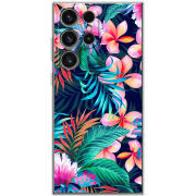 Чехол BoxFace Samsung Galaxy S24 Ultra flowers in the tropics