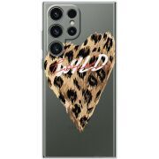 Прозрачный чехол BoxFace Samsung Galaxy S24 Ultra Wild Love