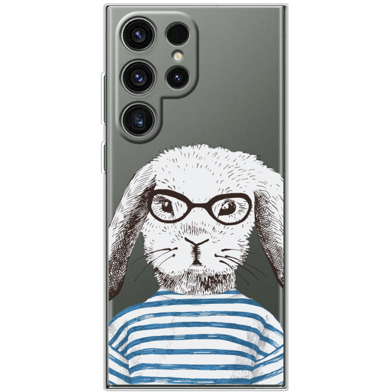 Прозрачный чехол BoxFace Samsung Galaxy S24 Ultra MR. Rabbit