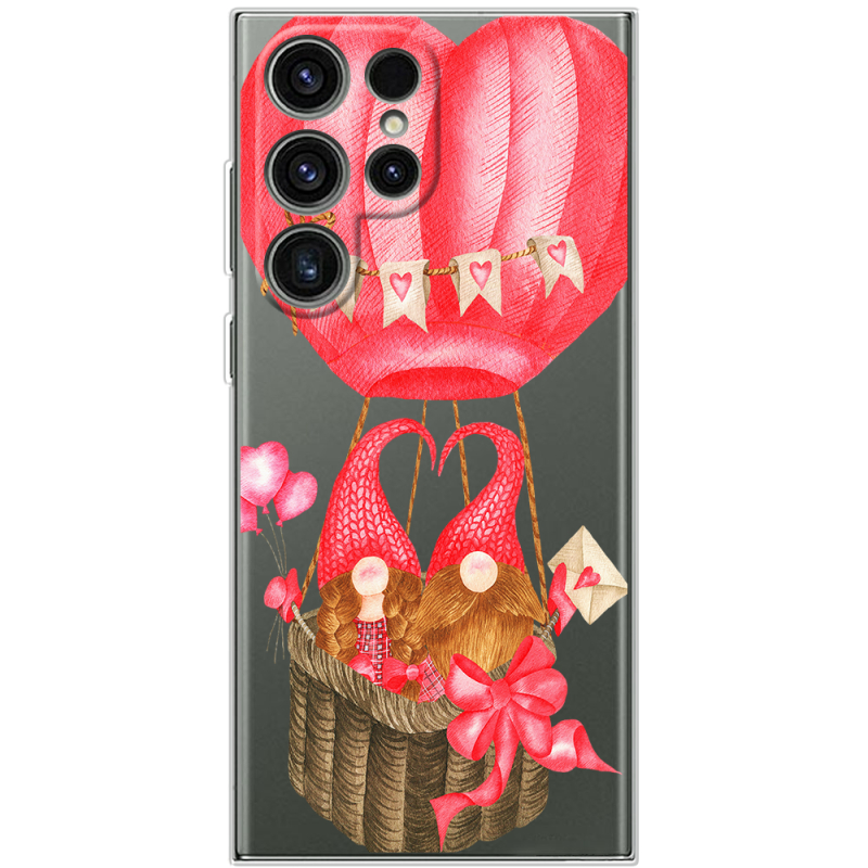 Прозрачный чехол BoxFace Samsung Galaxy S24 Ultra Valentine Dwarfs