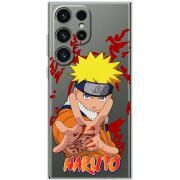 Прозрачный чехол BoxFace Samsung Galaxy S24 Ultra Naruto