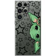 Прозрачный чехол BoxFace Samsung Galaxy S24 Ultra Baby Yoda