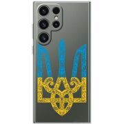 Прозрачный чехол BoxFace Samsung Galaxy S24 Ultra Gold Trident