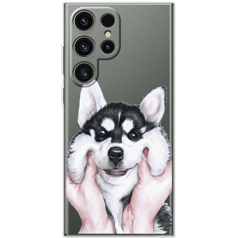 Прозрачный чехол BoxFace Samsung Galaxy S24 Ultra Husky