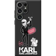 Черный чехол BoxFace Samsung Galaxy S24 Ultra For Karl