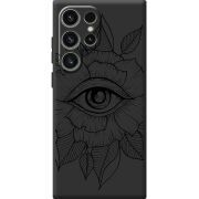 Черный чехол BoxFace Samsung Galaxy S24 Ultra Eye