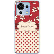 Чехол BoxFace ZTE Blade V50 Vita Именной Polka Dots