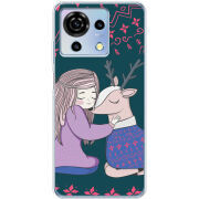 Чехол BoxFace ZTE Blade V50 Vita Girl and deer