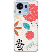 Чехол BoxFace ZTE Blade V50 Vita Line Flowers