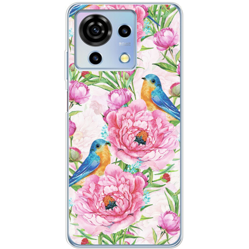 Чехол BoxFace ZTE Blade V50 Vita Birds and Flowers