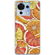 Чехол BoxFace ZTE Blade V50 Vita Citrus Pattern