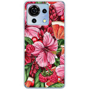 Чехол BoxFace ZTE Blade V50 Vita Tropical Flowers