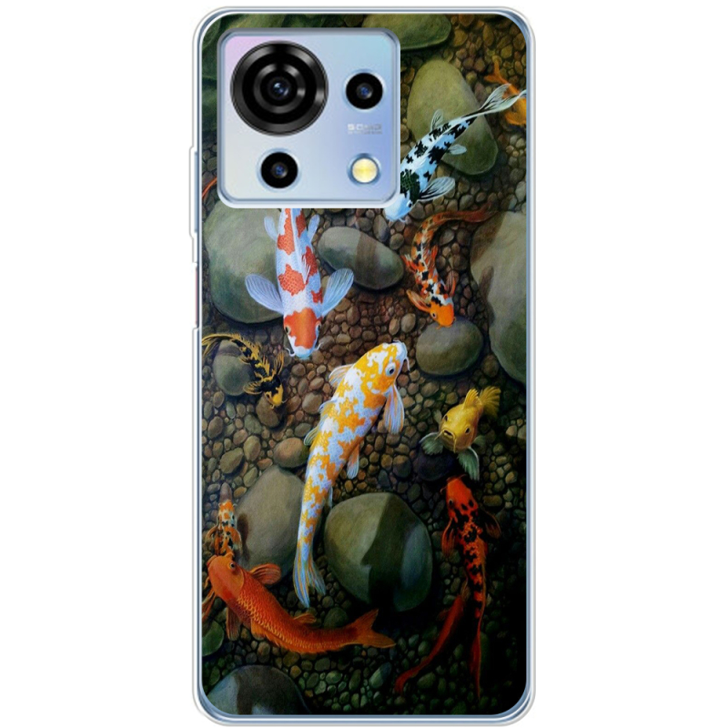 Чехол BoxFace ZTE Blade V50 Vita Underwater Koi