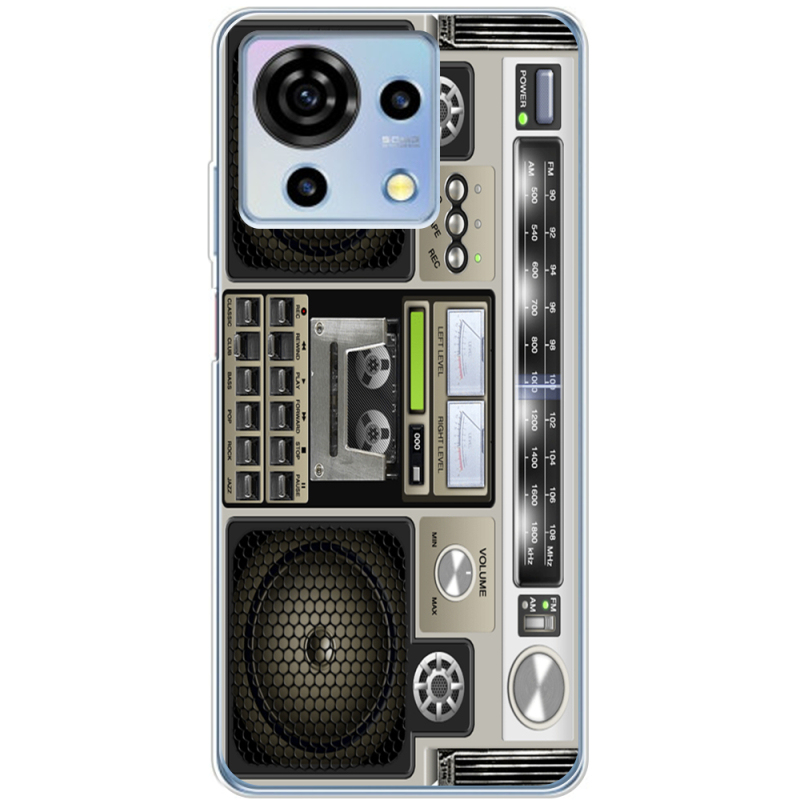Чехол BoxFace ZTE Blade V50 Vita Old Boombox