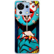 Чехол BoxFace ZTE Blade V50 Vita Girl Pop Art