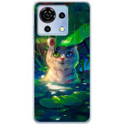 Чехол BoxFace ZTE Blade V50 Vita White Tiger Cub