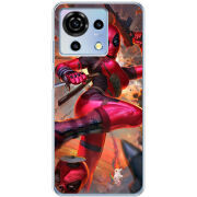 Чехол BoxFace ZTE Blade V50 Vita Woman Deadpool