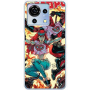 Чехол BoxFace ZTE Blade V50 Vita Deadpool and Mary Jane