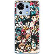 Чехол BoxFace ZTE Blade V50 Vita Anime Stickers