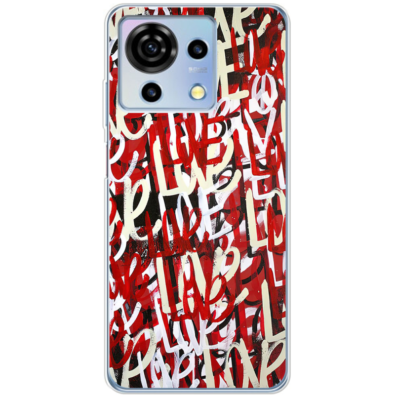 Чехол BoxFace ZTE Blade V50 Vita Love Graffiti