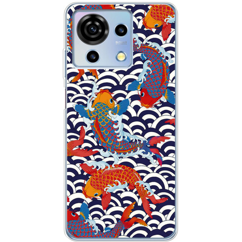 Чехол BoxFace ZTE Blade V50 Vita Koi Fish