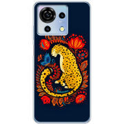Чехол BoxFace ZTE Blade V50 Vita Petrykivka Leopard