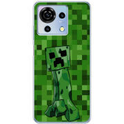 Чехол BoxFace ZTE Blade V50 Vita Minecraft Creeper