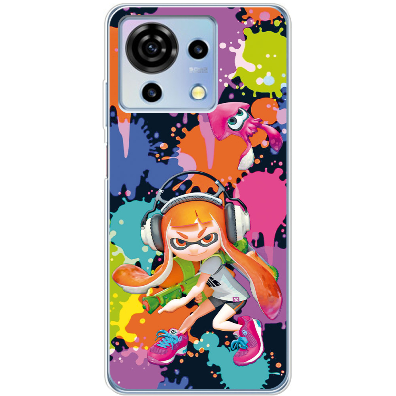 Чехол BoxFace ZTE Blade V50 Vita Splatoon Inklings