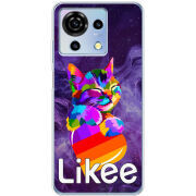 Чехол BoxFace ZTE Blade V50 Vita Likee Cat
