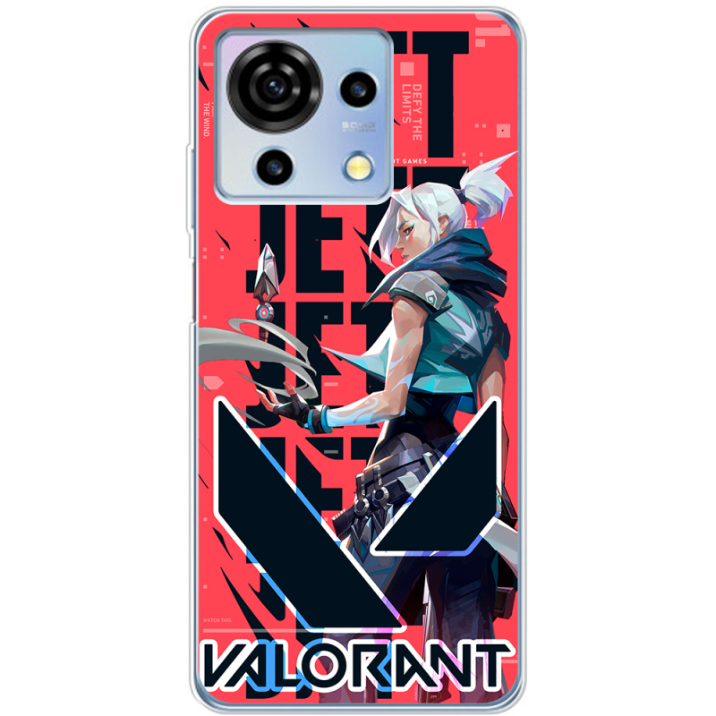 Чехол BoxFace ZTE Blade V50 Vita Valorant Jett