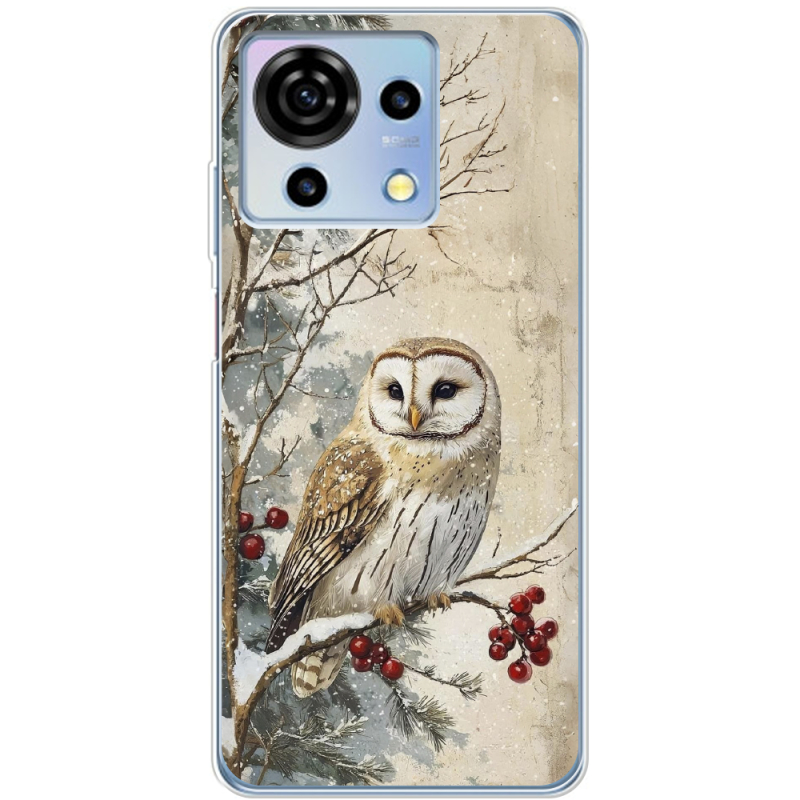 Чехол BoxFace ZTE Blade V50 Vita Christmas Owl