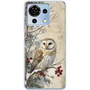 Чехол BoxFace ZTE Blade V50 Vita Christmas Owl