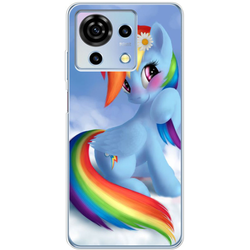 Чехол BoxFace ZTE Blade V50 Vita My Little Pony Rainbow Dash