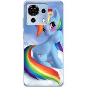 Чехол BoxFace ZTE Blade V50 Vita My Little Pony Rainbow Dash