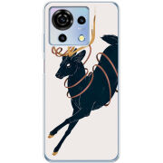 Чехол BoxFace ZTE Blade V50 Vita Black Deer