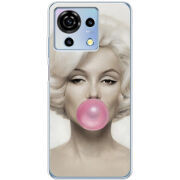 Чехол BoxFace ZTE Blade V50 Vita Marilyn Monroe Bubble Gum