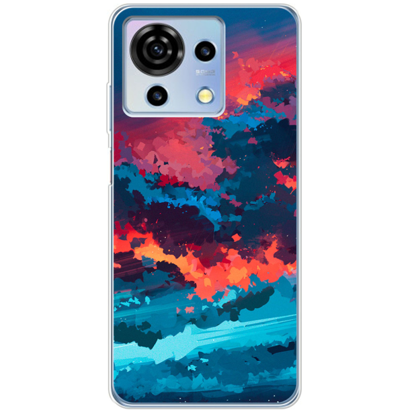 Чехол BoxFace ZTE Blade V50 Vita Thunderclouds