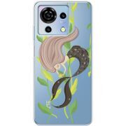 Прозрачный чехол BoxFace ZTE Blade V50 Vita Cute Mermaid