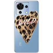 Прозрачный чехол BoxFace ZTE Blade V50 Vita Wild Love