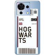 Прозрачный чехол BoxFace ZTE Blade V50 Vita Ticket Hogwarts