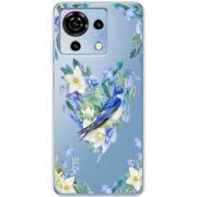 Прозрачный чехол BoxFace ZTE Blade V50 Vita Spring Bird