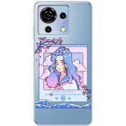 Прозрачный чехол BoxFace ZTE Blade V50 Vita The Sakuras Will Cry For You