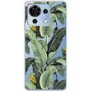 Прозрачный чехол BoxFace ZTE Blade V50 Vita Banana Leaves